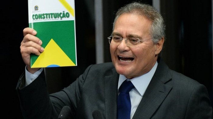 Brazil judge suspends senate leader facing corruption trial